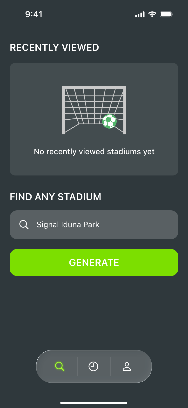 Ballpawa app screen 1